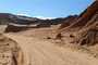 Estrada que atravessa o Vale de la Muerte - San Pedro de Atacama, Chile