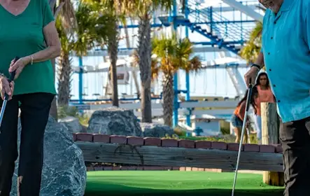 SkyWheel Panama City Beach: Minigolfe