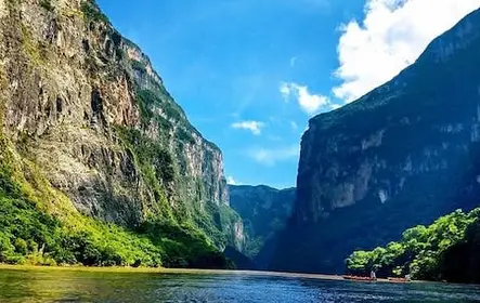 Mirantes e cruzeiro ao Canyon Sumidero saindo de Tuxtla Gutiérrez