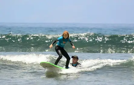 Aula de surf em Tenerife
